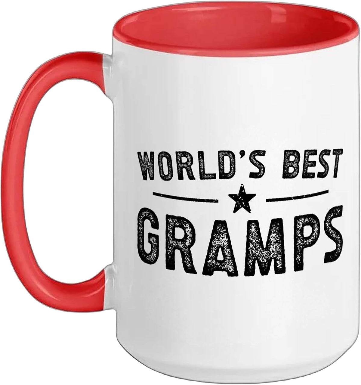 World's Best Gramps Grandpa Gramps Grandfather Christmas Ceramic Mug