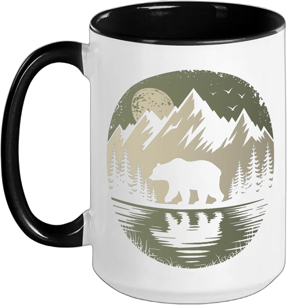 Bear Retro Nature Outdoor Ceramic Mug