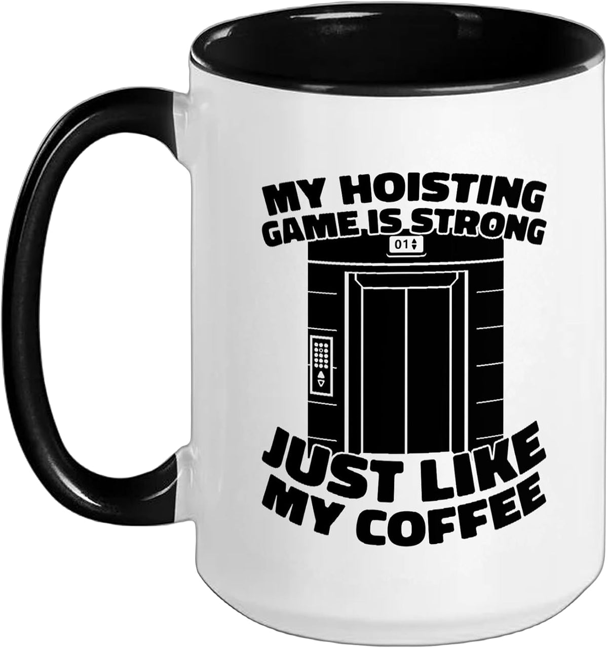Mechanical Installation Safety Standards Elevator Ceramic Mug