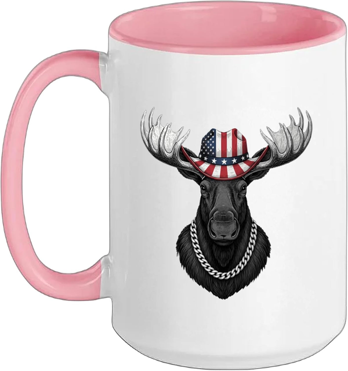 American Flag Usa Flag 4th Of July Patriotic Red White Ceramic Mug