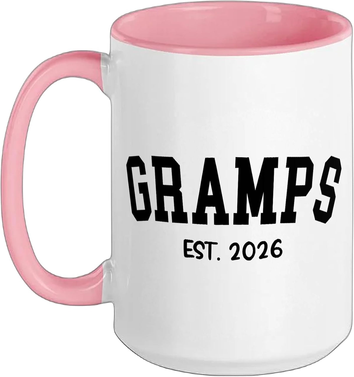 Gramps Est. 2026 Classic Grandpa Fathers Day Christmas Ceramic Mug