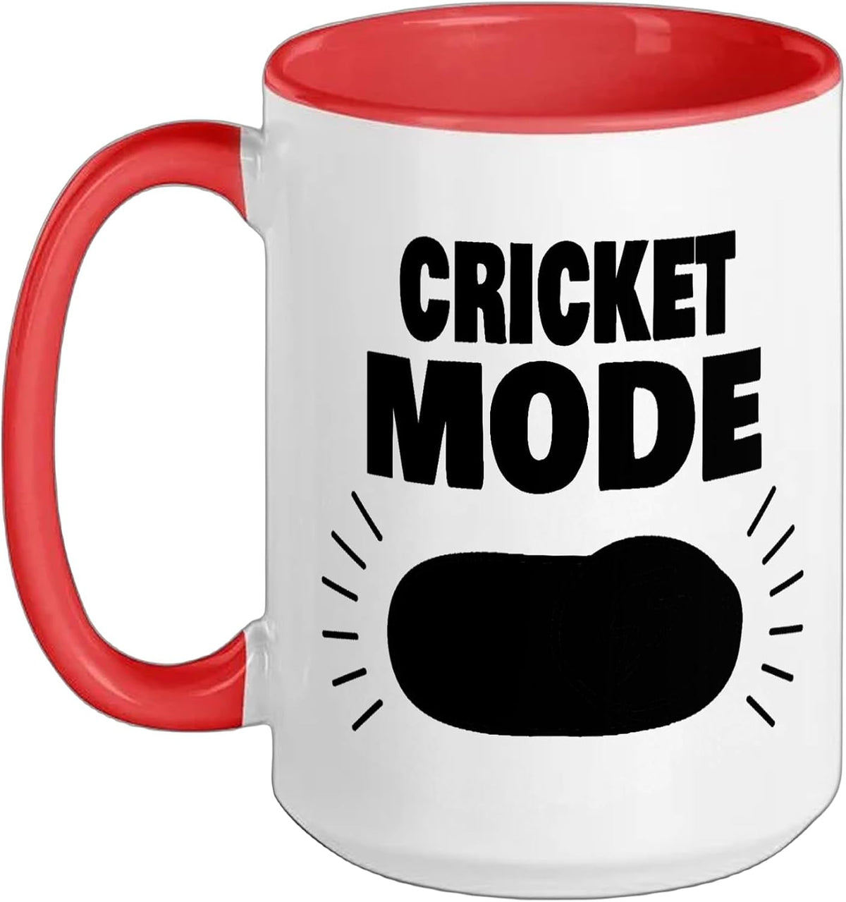 Cricket Mode On Funny Cricket Player Ceramic Mug