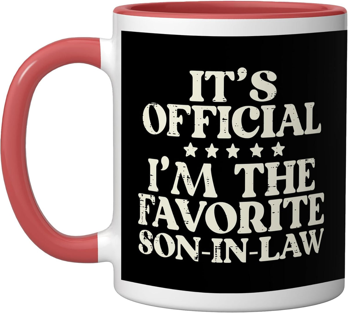 Favorite Son In Law Hilarious Family Matching Husband Men Ceramic Mug