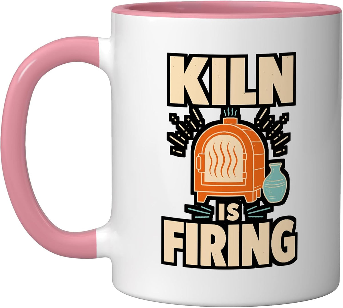 Kiln Is Firing Ceramic Pottery Studio Ceramic Mug