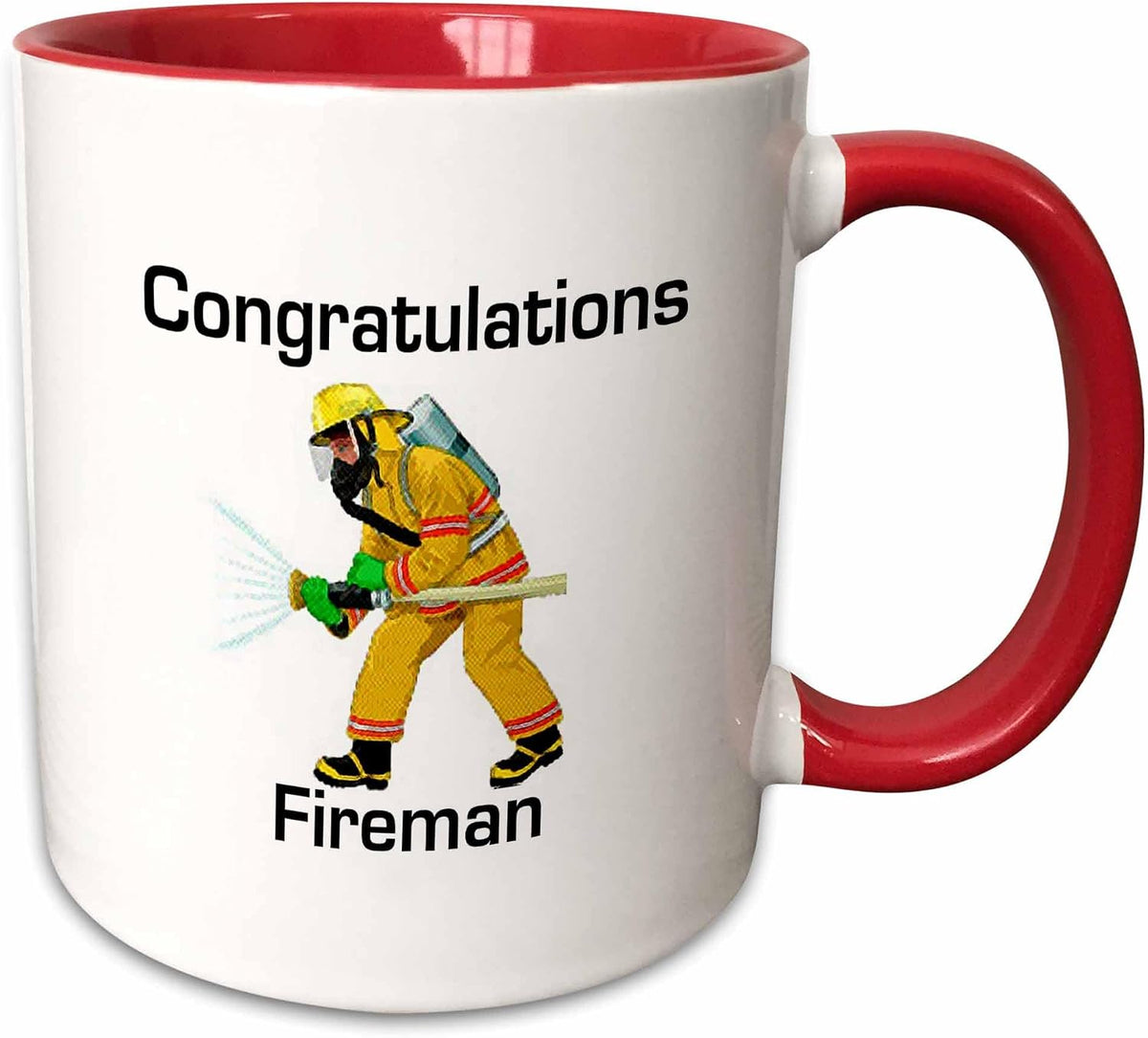 Congratulations On Making Firefighter Ceramic Mug