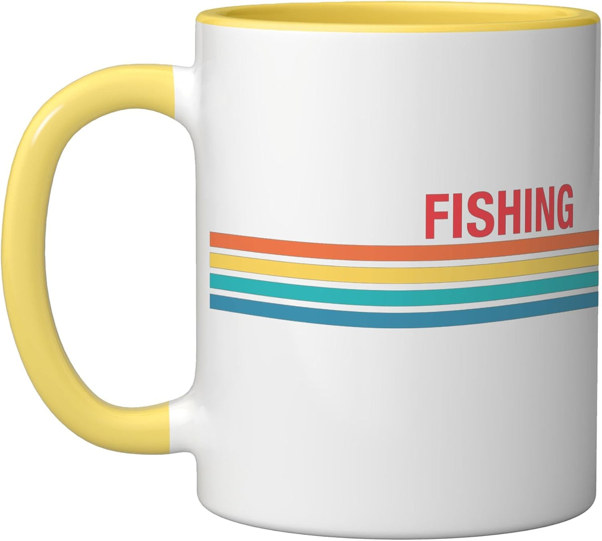 Fishing Retro Style Ceramic Mug
