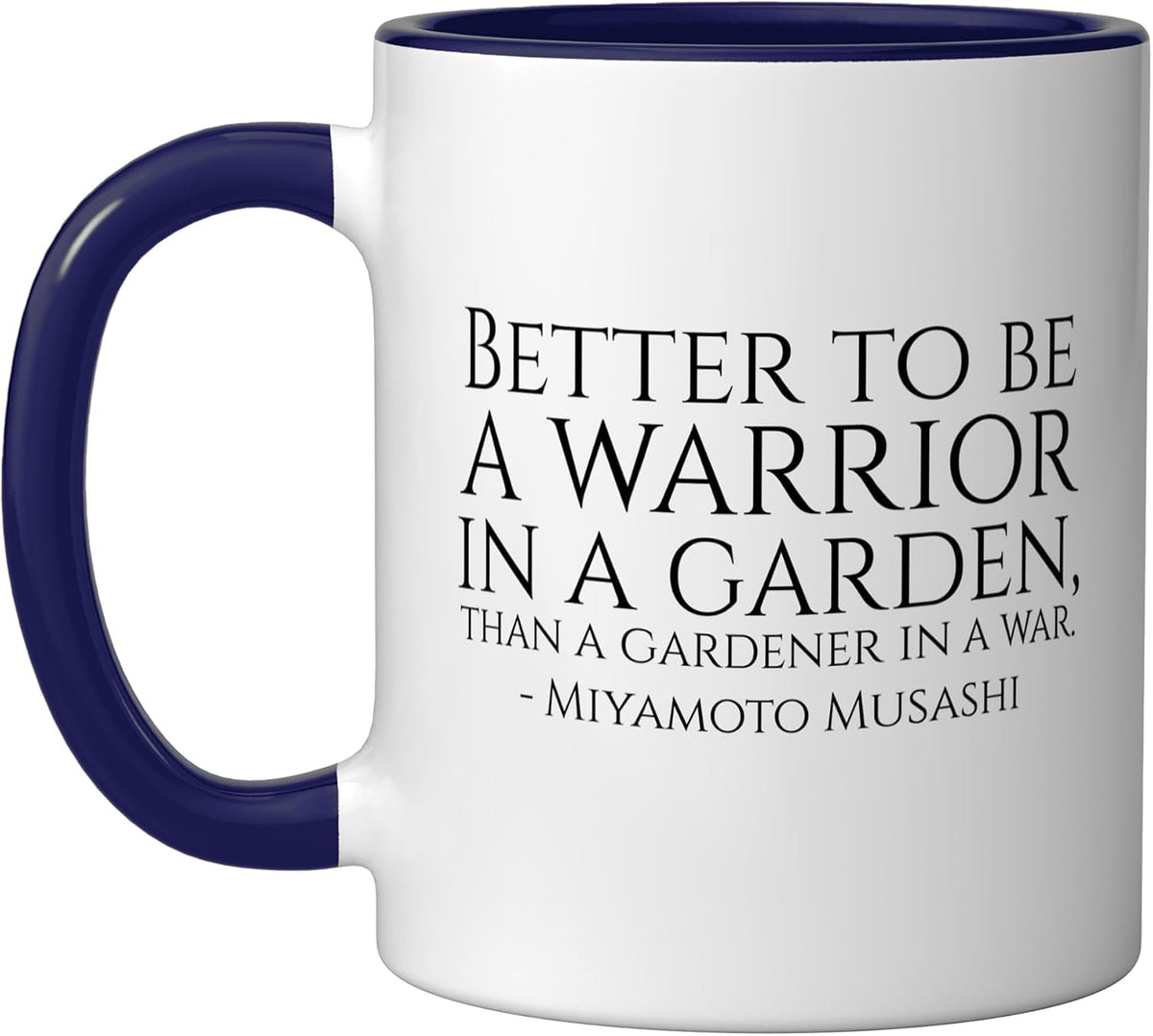 Motivational Japanese Philosophy - Miyamoto Musashi Ceramic Mug