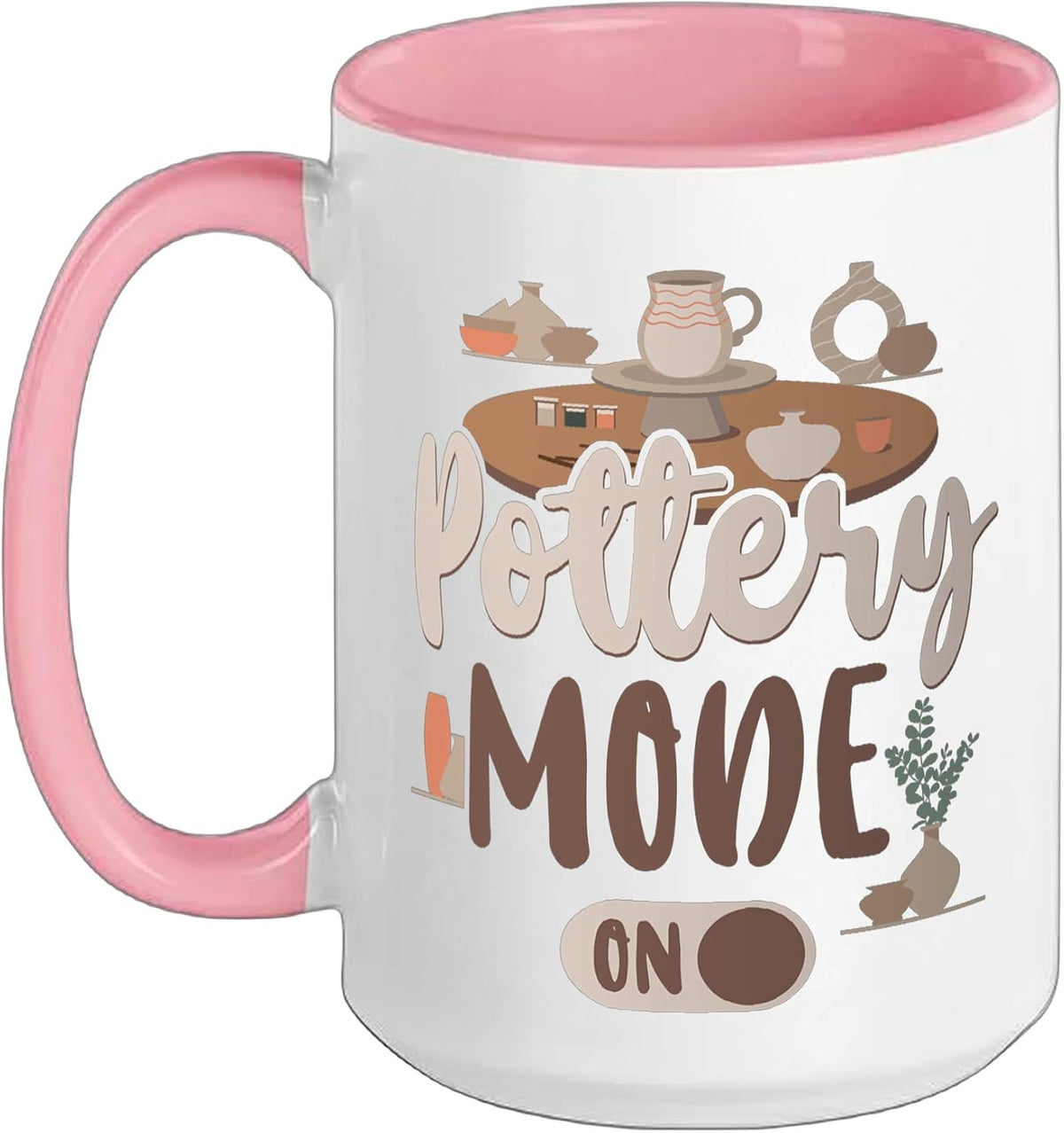 Pottery Ceramics Artist Pottery Mode On Ceramic Mug