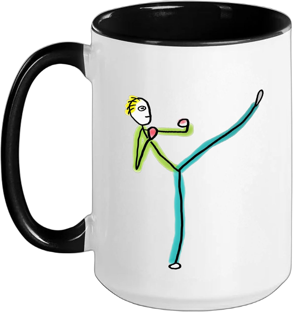 Kickboxing Ceramic Mug
