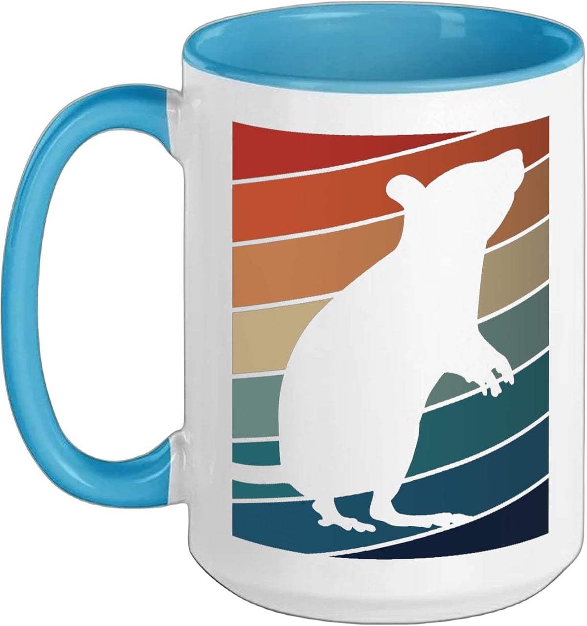 Lover Retro Vintage Fancy Rat Pet Rodent Owner Ceramic Mug