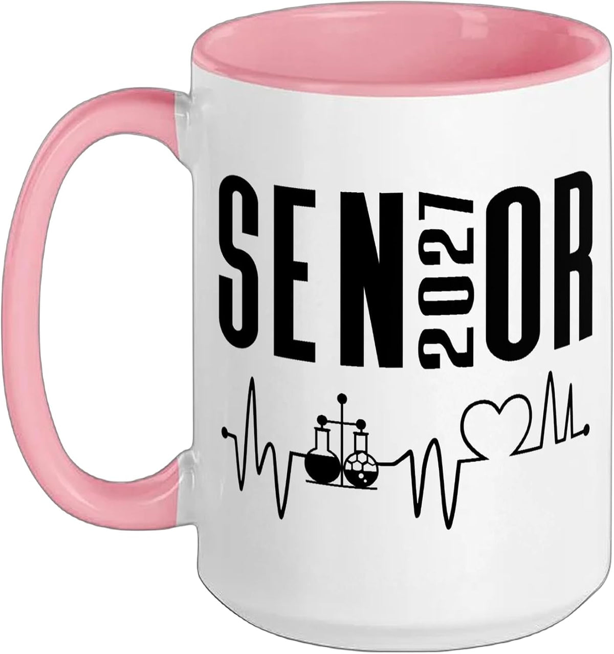 Senior 2027 Chemistry Class Of 27 High School Or College Ceramic Mug