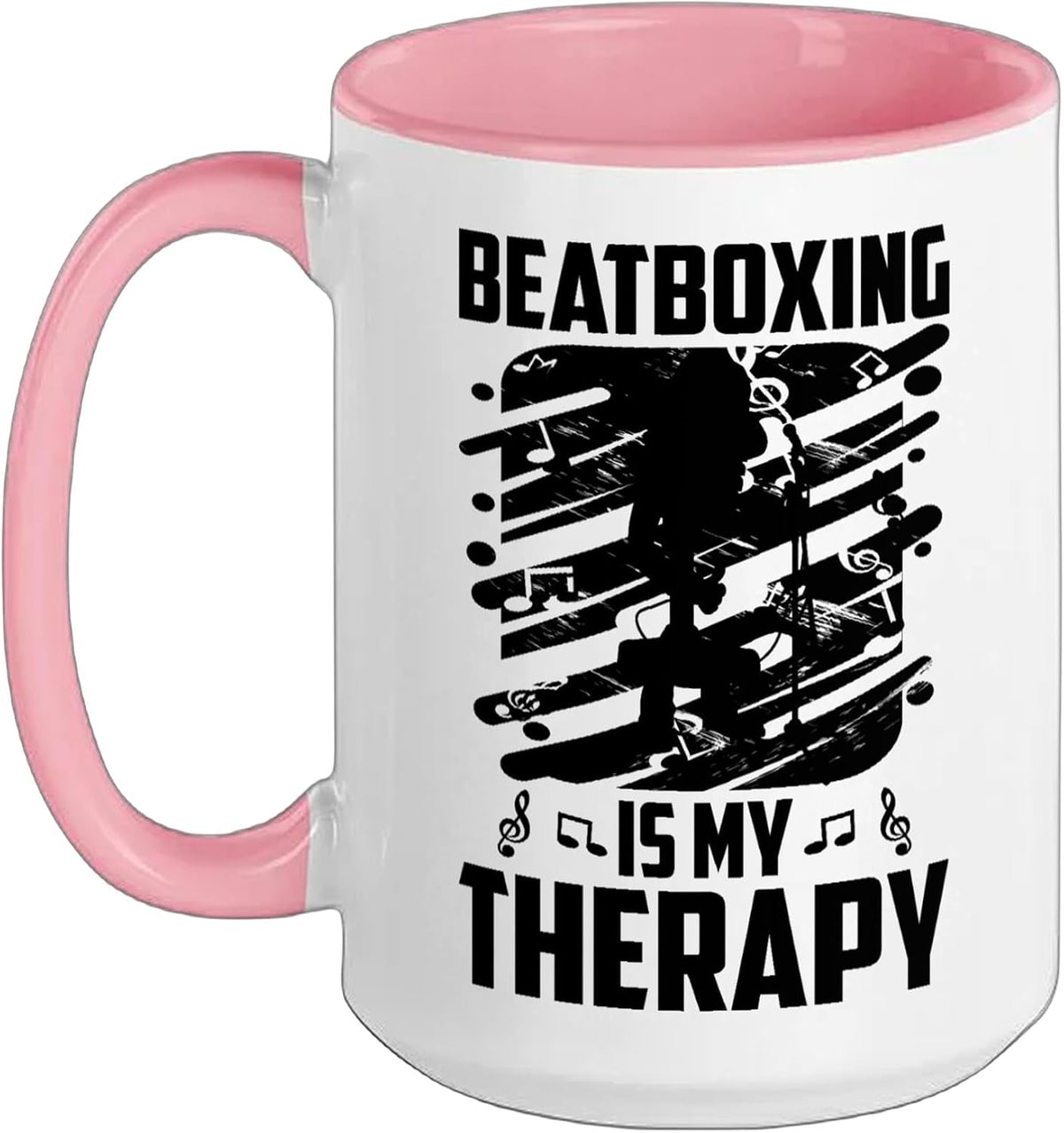 Beatboxing Is My Therapy Beatboxer Music Ceramic Mug