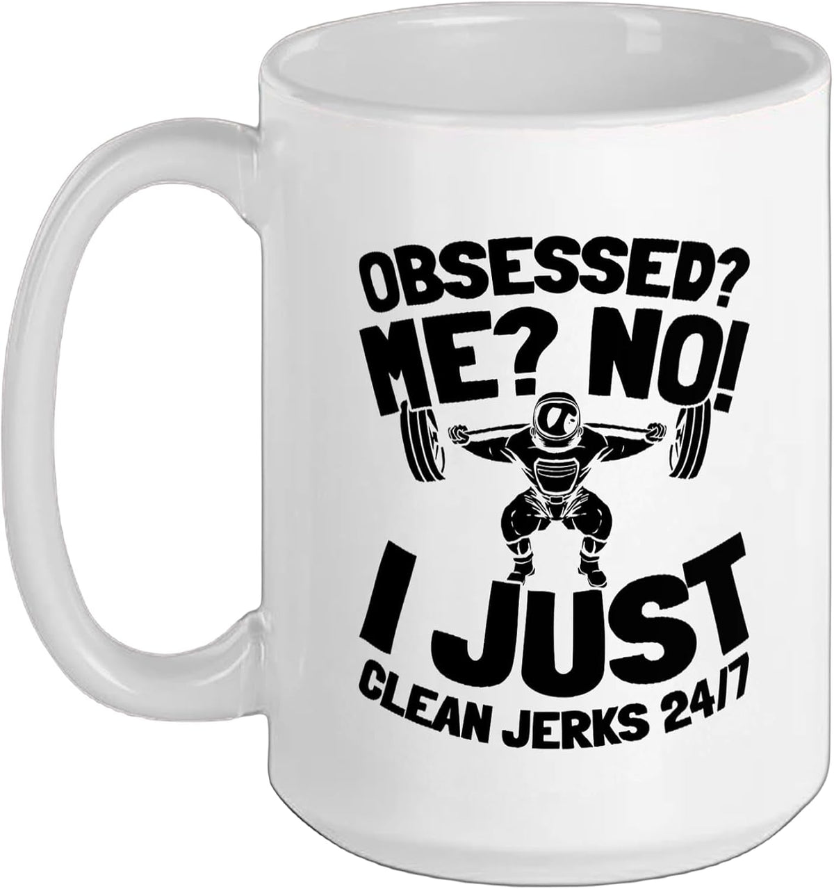 Weightlifting Bar Weights Lifting - Weightlifter Ceramic Mug
