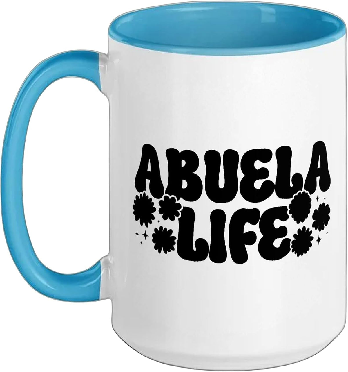 Groovy Abuela Life Abuela Grandma Abuela Grandmother Ceramic Mug