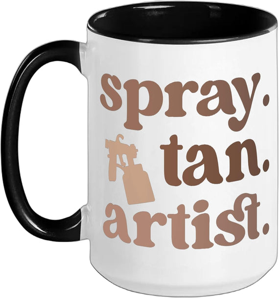 Spray Tan Artist Spray Tanning Artist Best Spray Tan Ceramic Mug