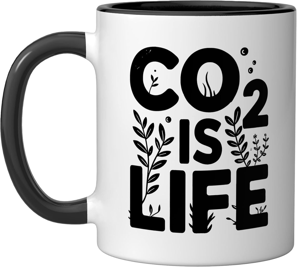CO2 Is Life Planted Tank Aquascaping Funny Ceramic Mug