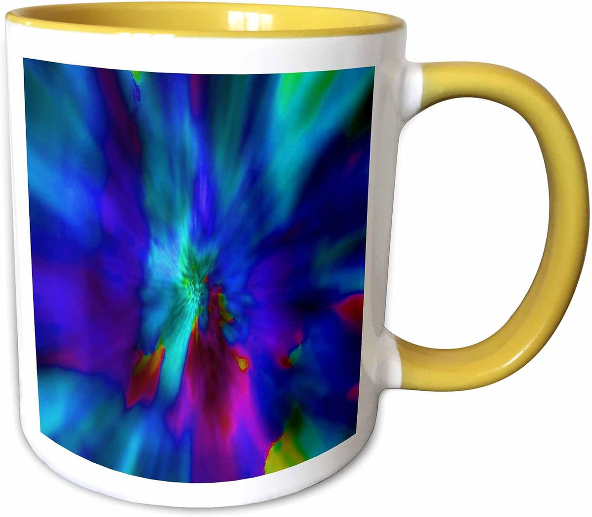 Blue Sonic Boom Ceramic Mug