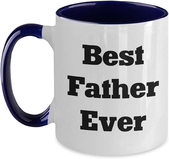 Best Father Ever Two Tone Coffee Mug
