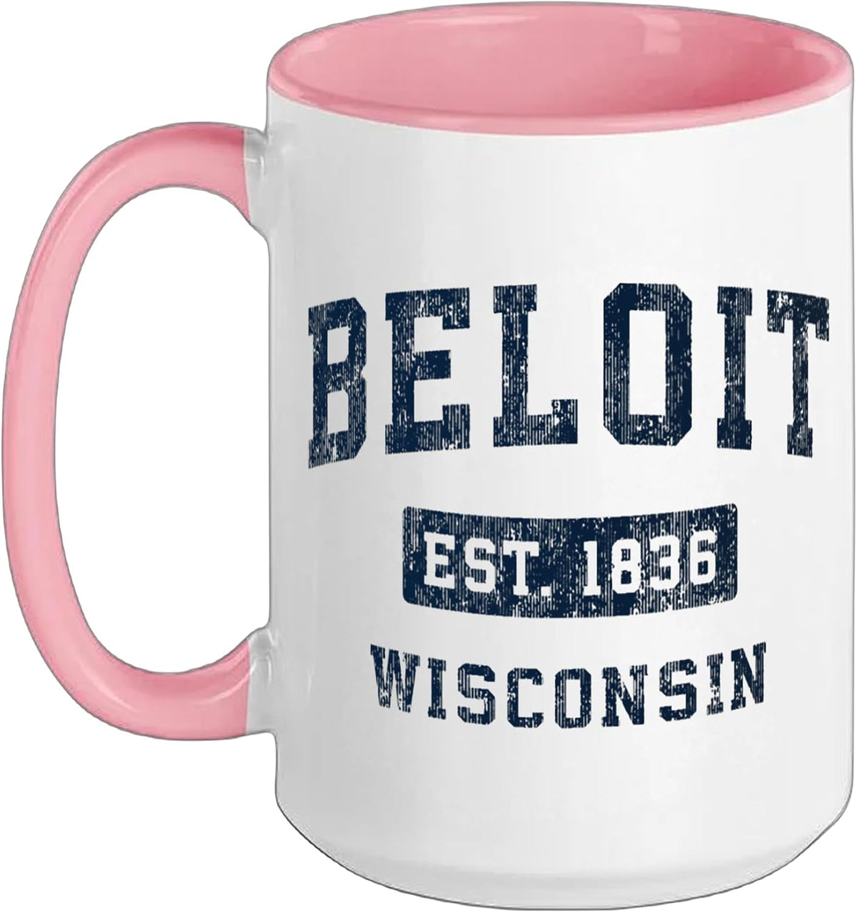 Beloit Wisconsin Wi Vintage Established Sports Design Ceramic Mug