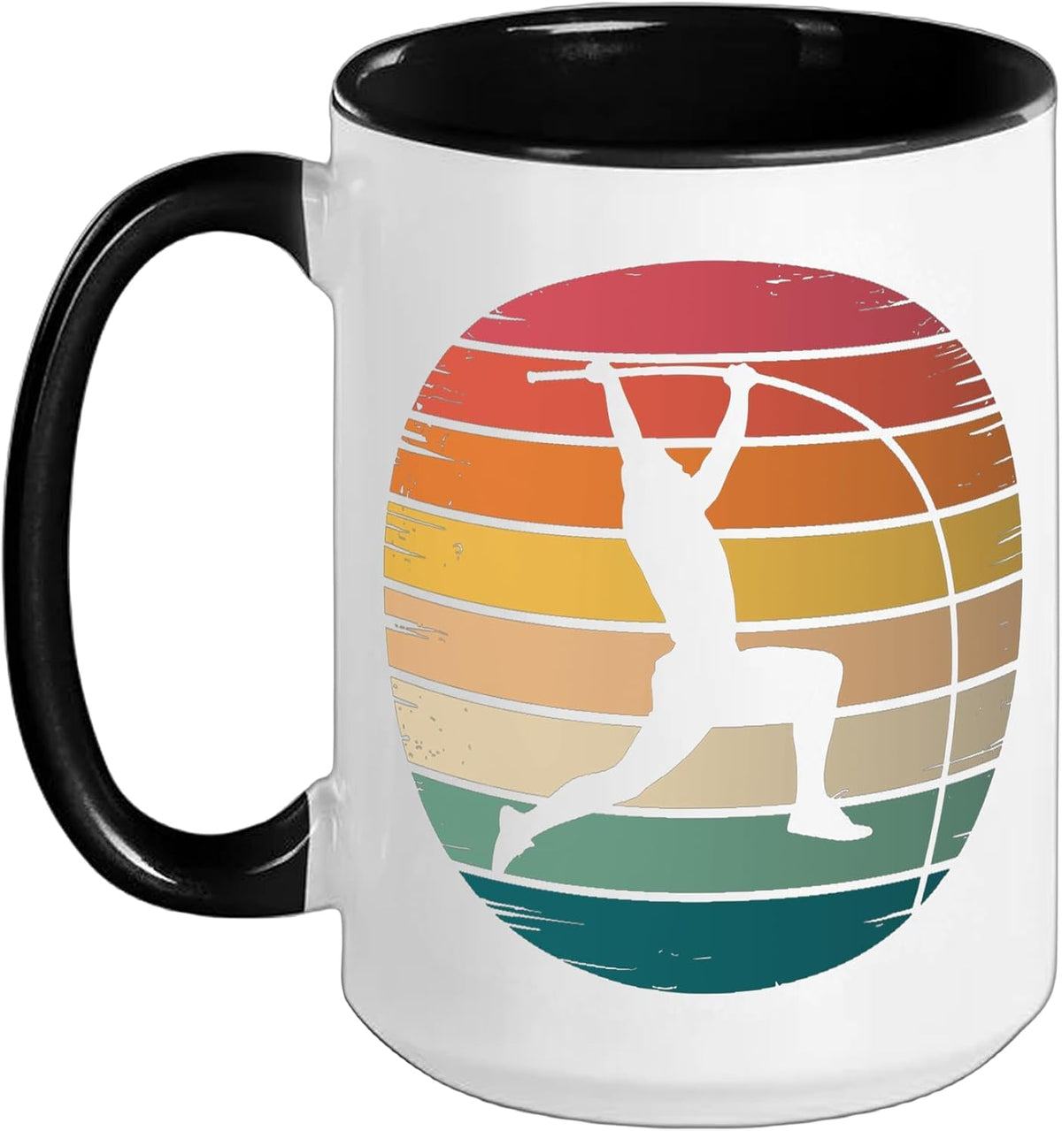 Cute Pole Vault Art For Men Women Pole Jumping Pole Ceramic Mug