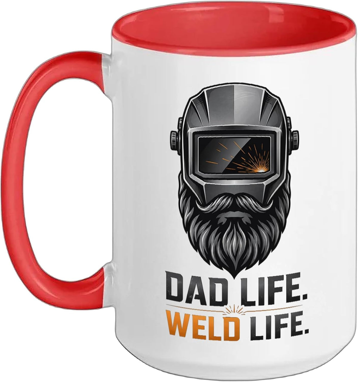 Dad Life Weld Life Welder Dad Ceramic Mug