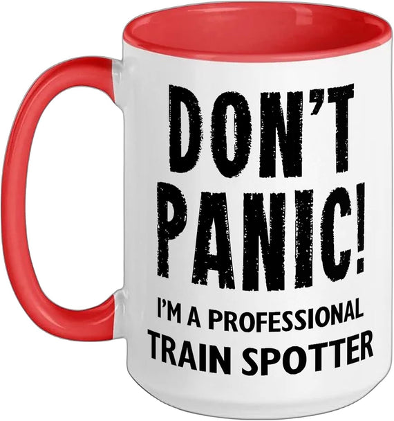 Train Spotter Ceramic Mug