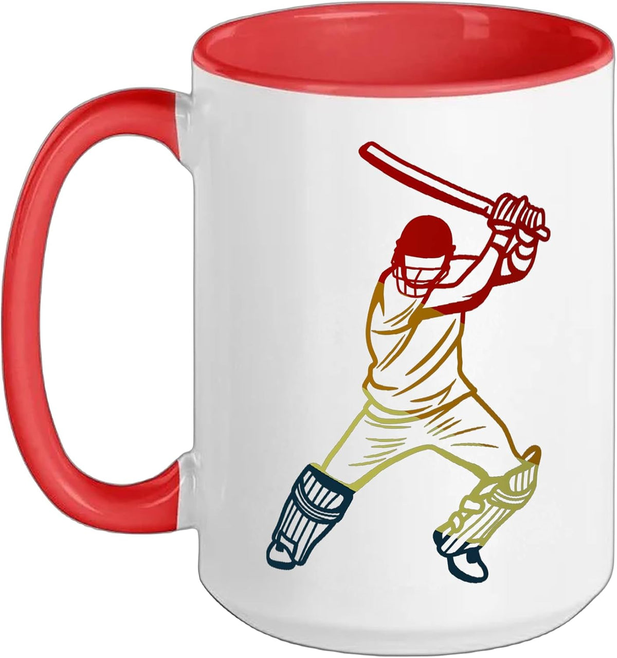 Vintage Cricket Player Cricket Coach Gentleman's Game Ceramic Mug