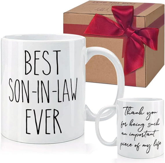 Inspirational Mug Son Law Son Mom Dad Law Ceramic Mug