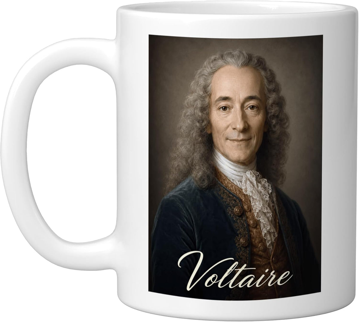 Voltaire French Philosopher Ceramic Mug