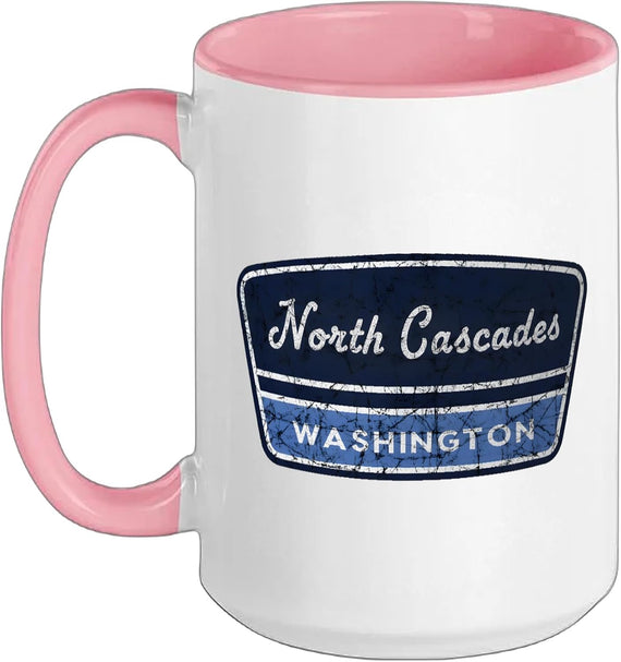 North Cascades Washington Hiking Adventure Outdoor Nature Ceramic Mug