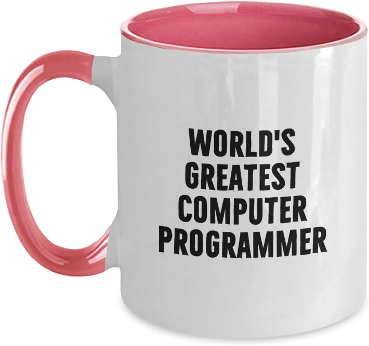 Funny World's Greatest Computer Programmer Gifts For Ceramic Mug