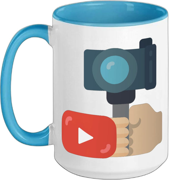 Video Blogger Vlogger Podcaster Ceramic Mug