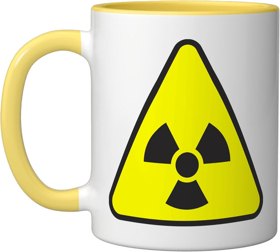 Radioactive Symbol Nuclear Warning Sign Radiation Vintage Ceramic Mug