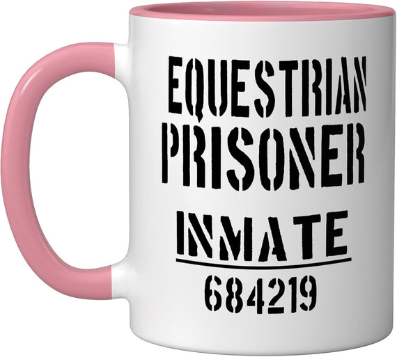 Equestrian Horse Rider Prisoner/lazy Halloween Costume Ceramic Mug