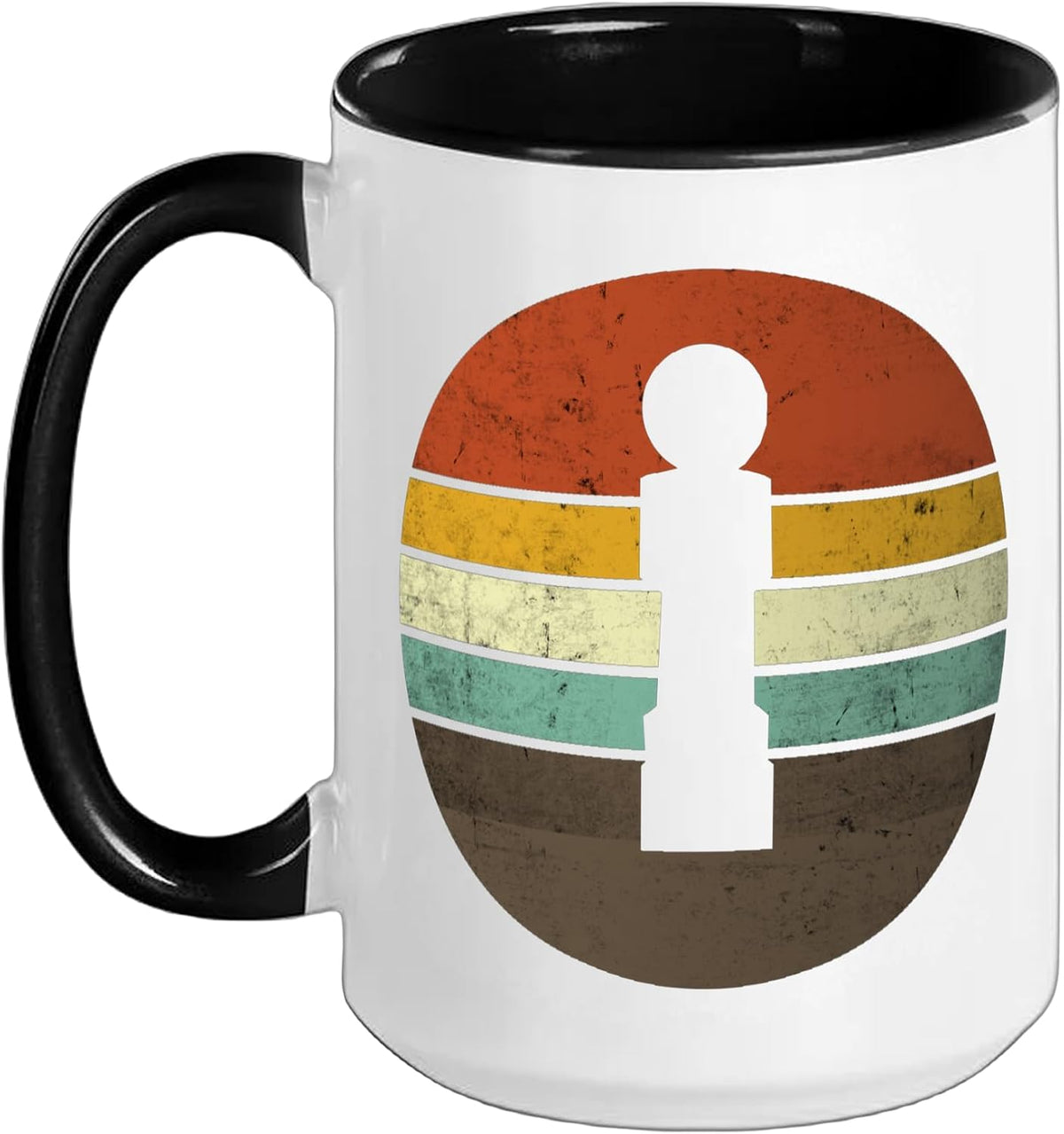 Foosball Table Foosball Retro Ceramic Mug