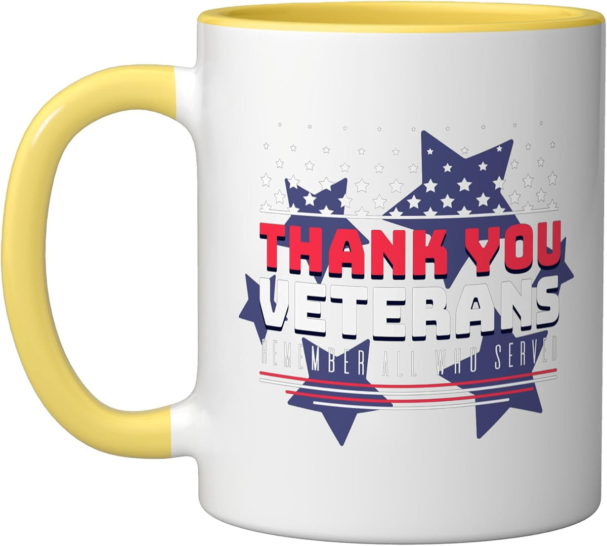 Thank You Veterans Remember All Who Served Ceramic Mug