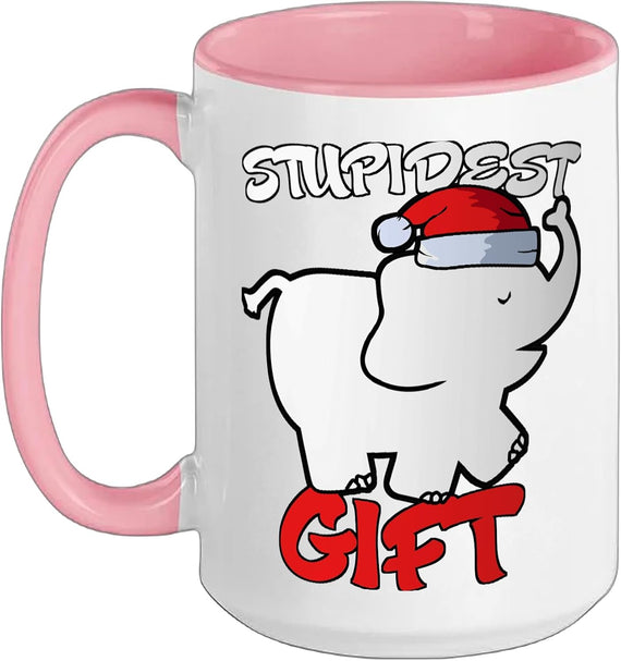 Funny Worst White Elephant Gift Ever Exchange X-Mas Office Ceramic Mug