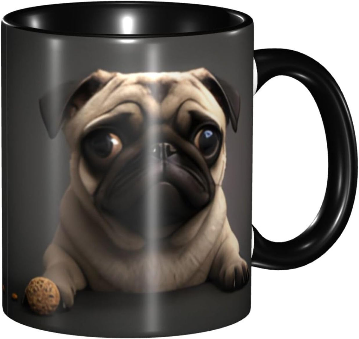 Cute Pretty Pug Dog Variou. S Colour Options Ceramic Ceramic Mug