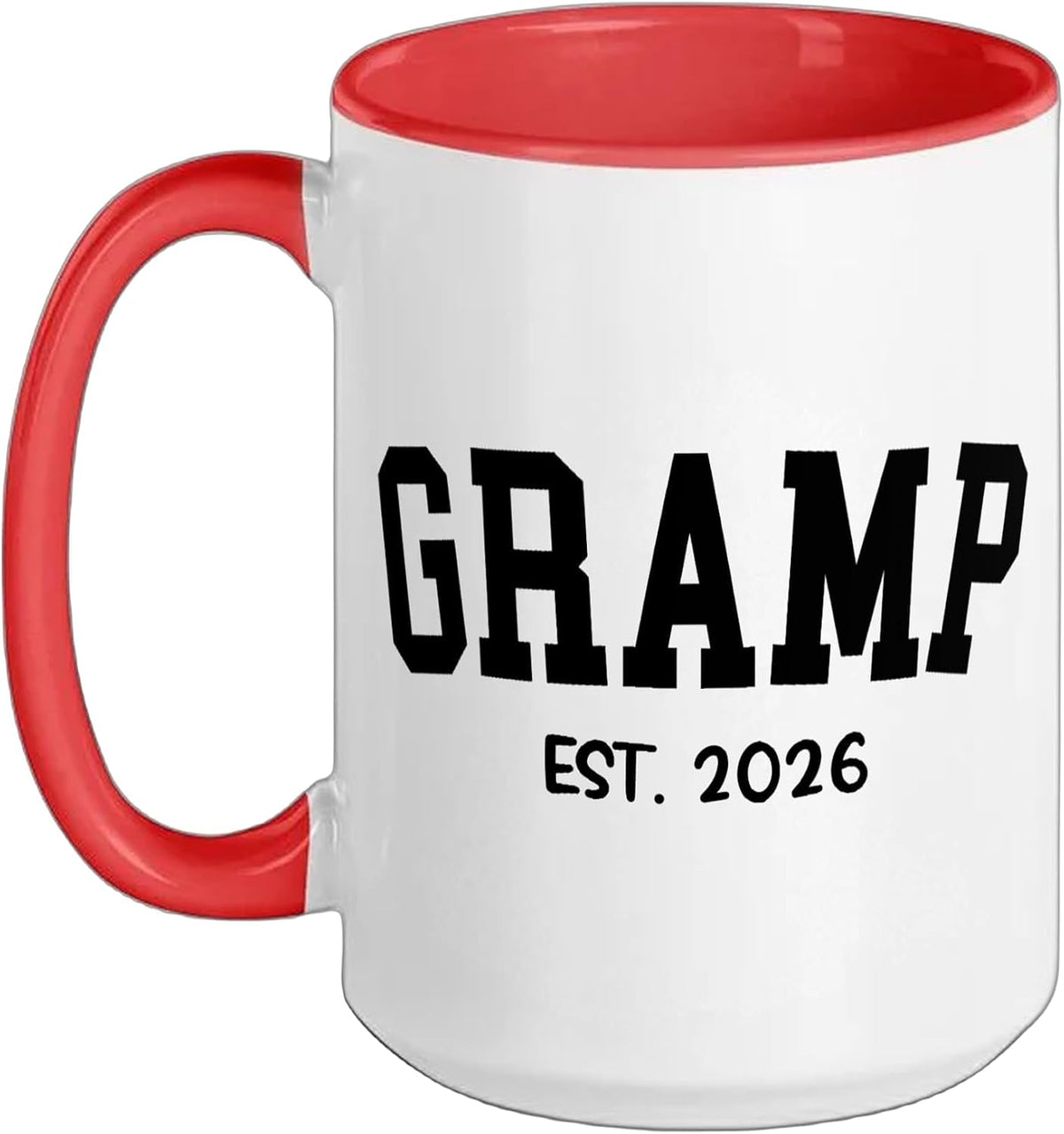 Gramp Est. 2026 Classic Grandpa Fathers Day Christmas Ceramic Mug