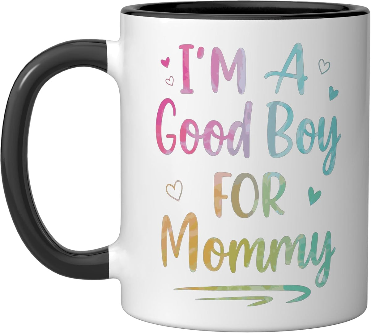 I'm A Good Boy For Mommy Christmas Ceramic Mug