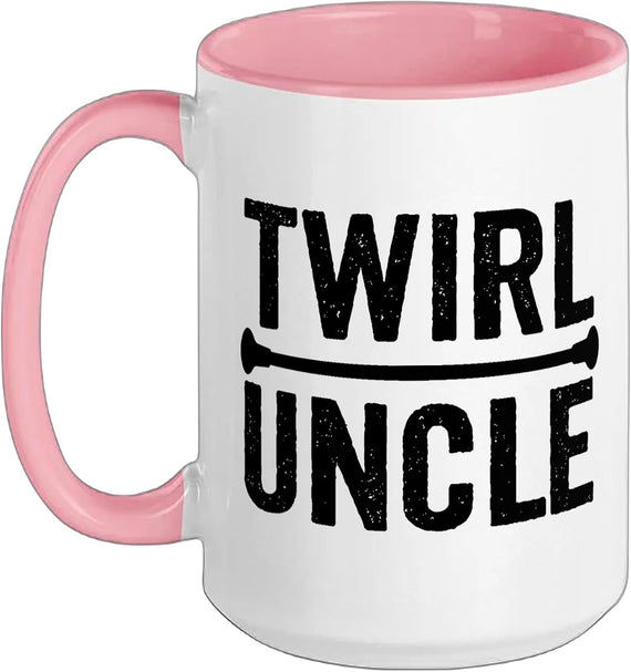 Baton Twirl Uncle Proud Baton Twirling Uncle Halloween Ceramic Mug