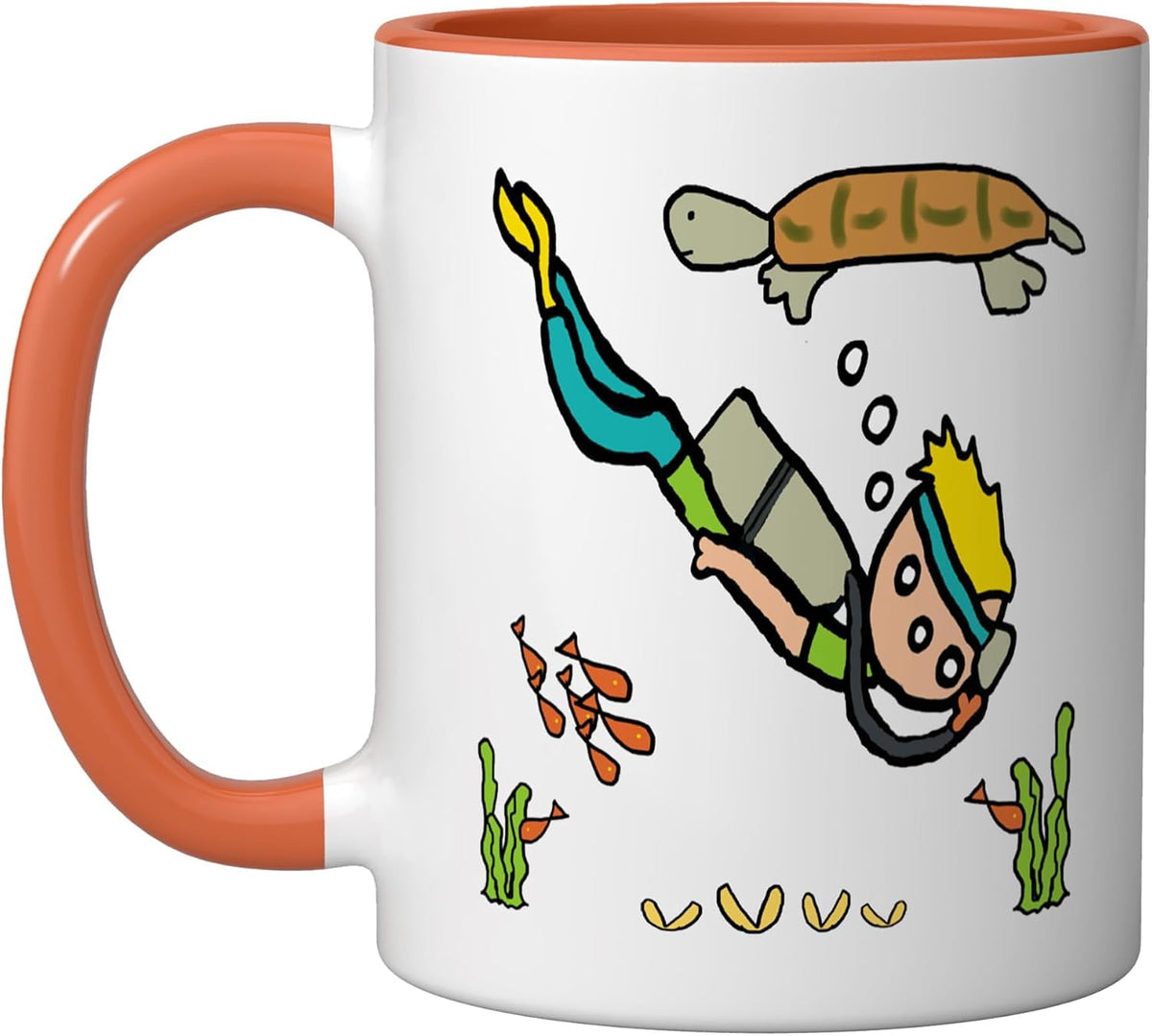 Scuba Diving Ceramic Mug