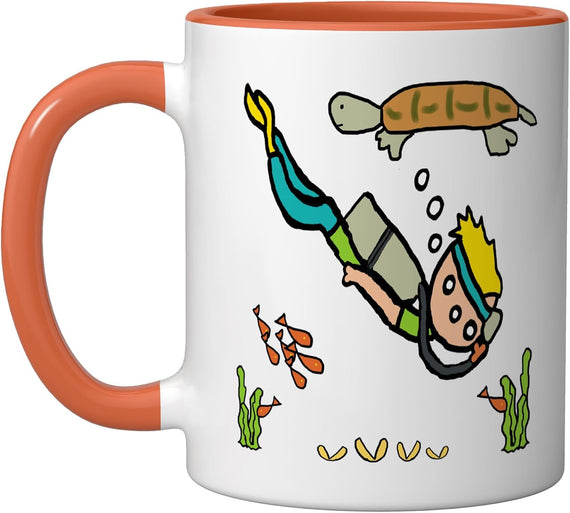 Scuba Diving Ceramic Mug