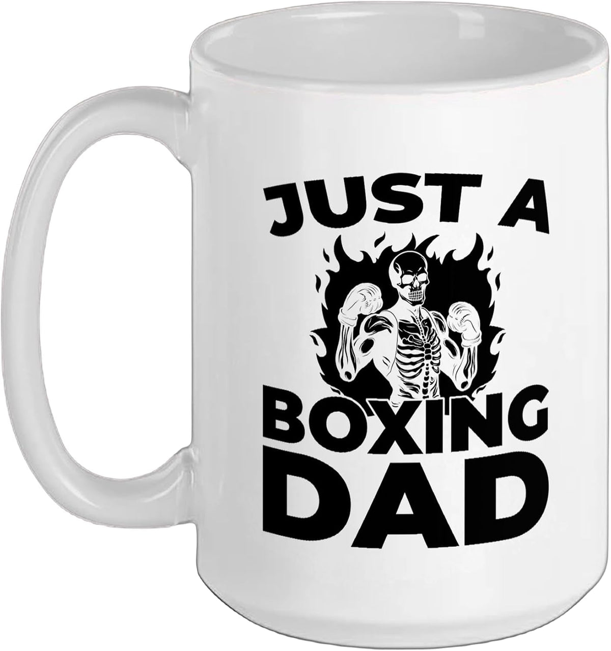Boxing Boxer - Sparring Gloves Fighter Just A Boxing Dad Ceramic Mug