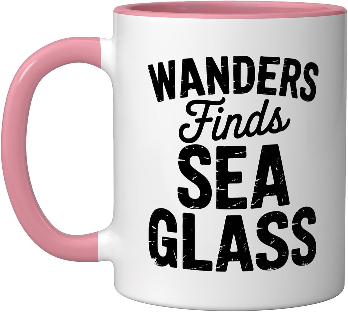Wanders Shore Finds Sea Glass Beachcomber Coastal Explorer Ceramic Mug
