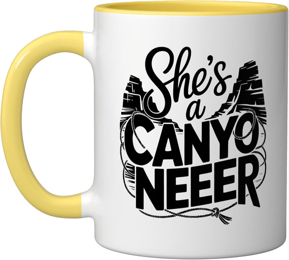 Female Slot Canyon Explorer Canyoneering Identity Ceramic Mug