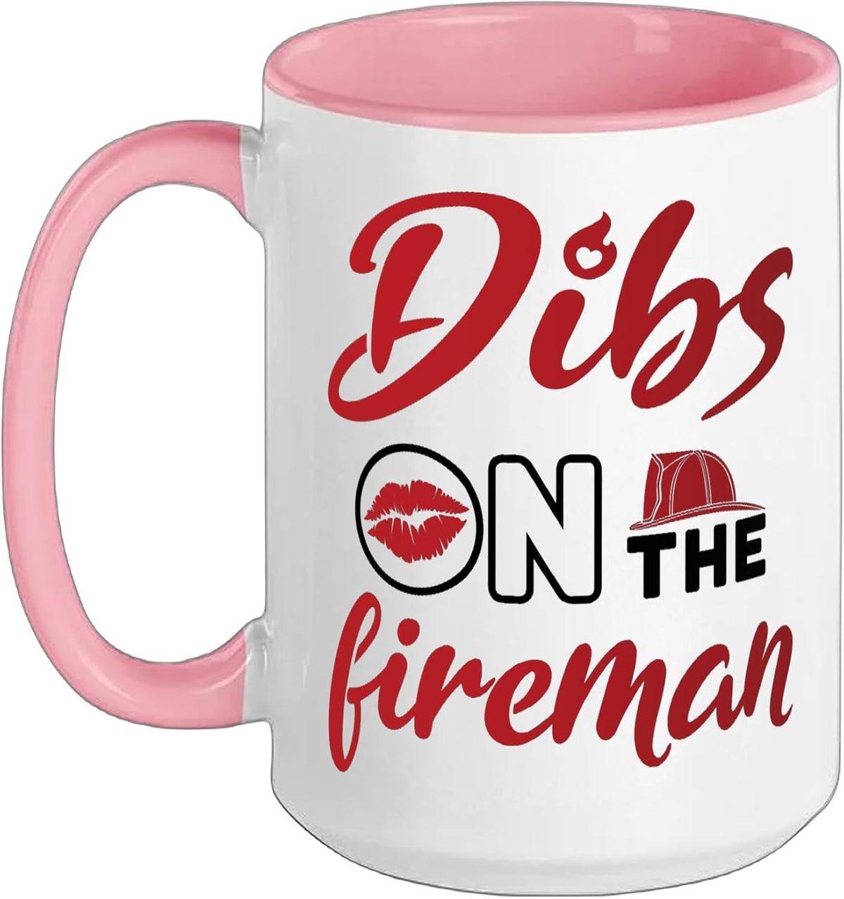 Firefighter Wife Dibs On The Fireman Fire Wife Romantic Ceramic Mug