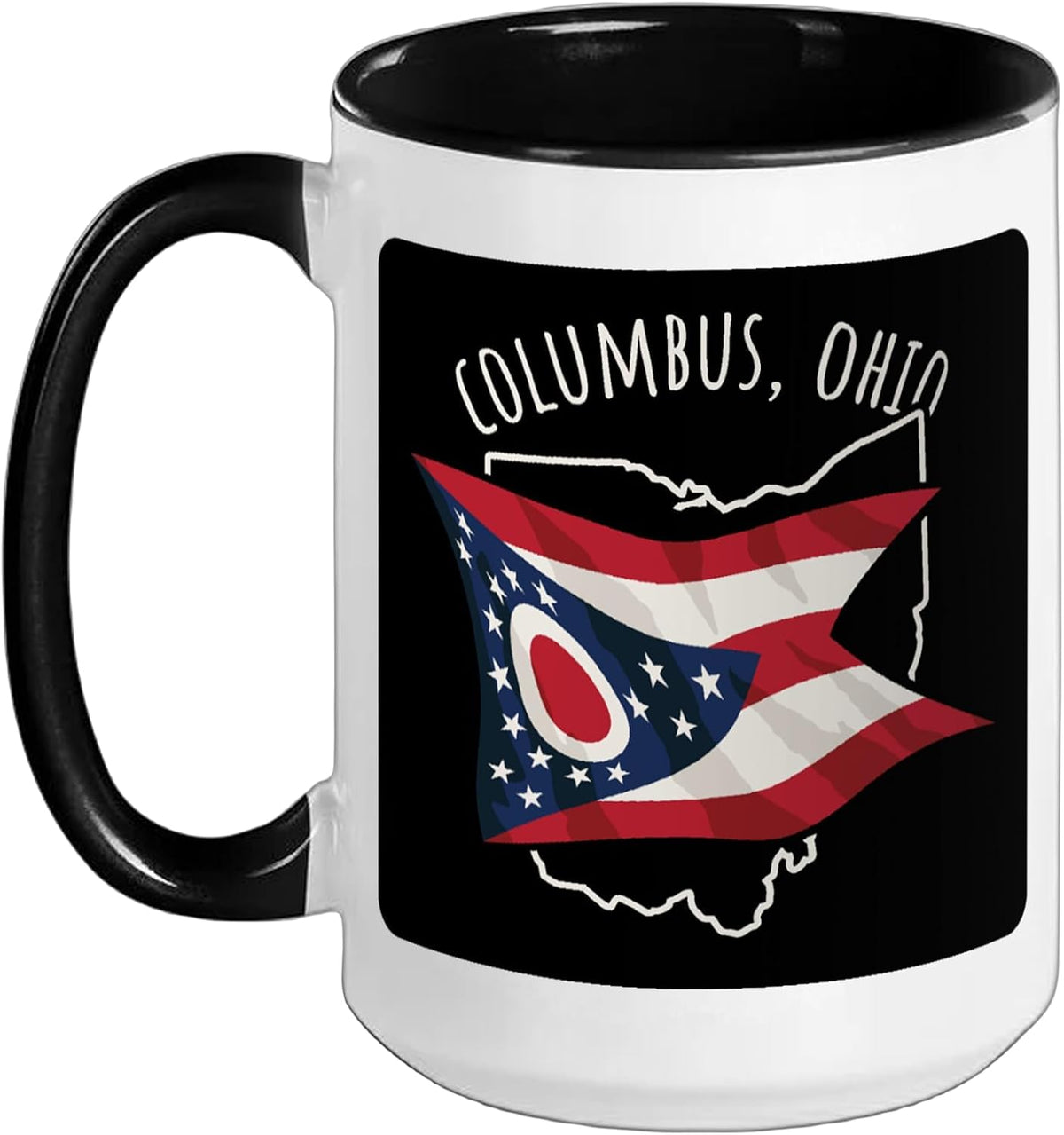 Columbus Ohio Usa Design Ceramic Mug