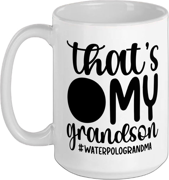Proud Water Polo Grandma Water Polo Player Grandmother Ceramic Mug