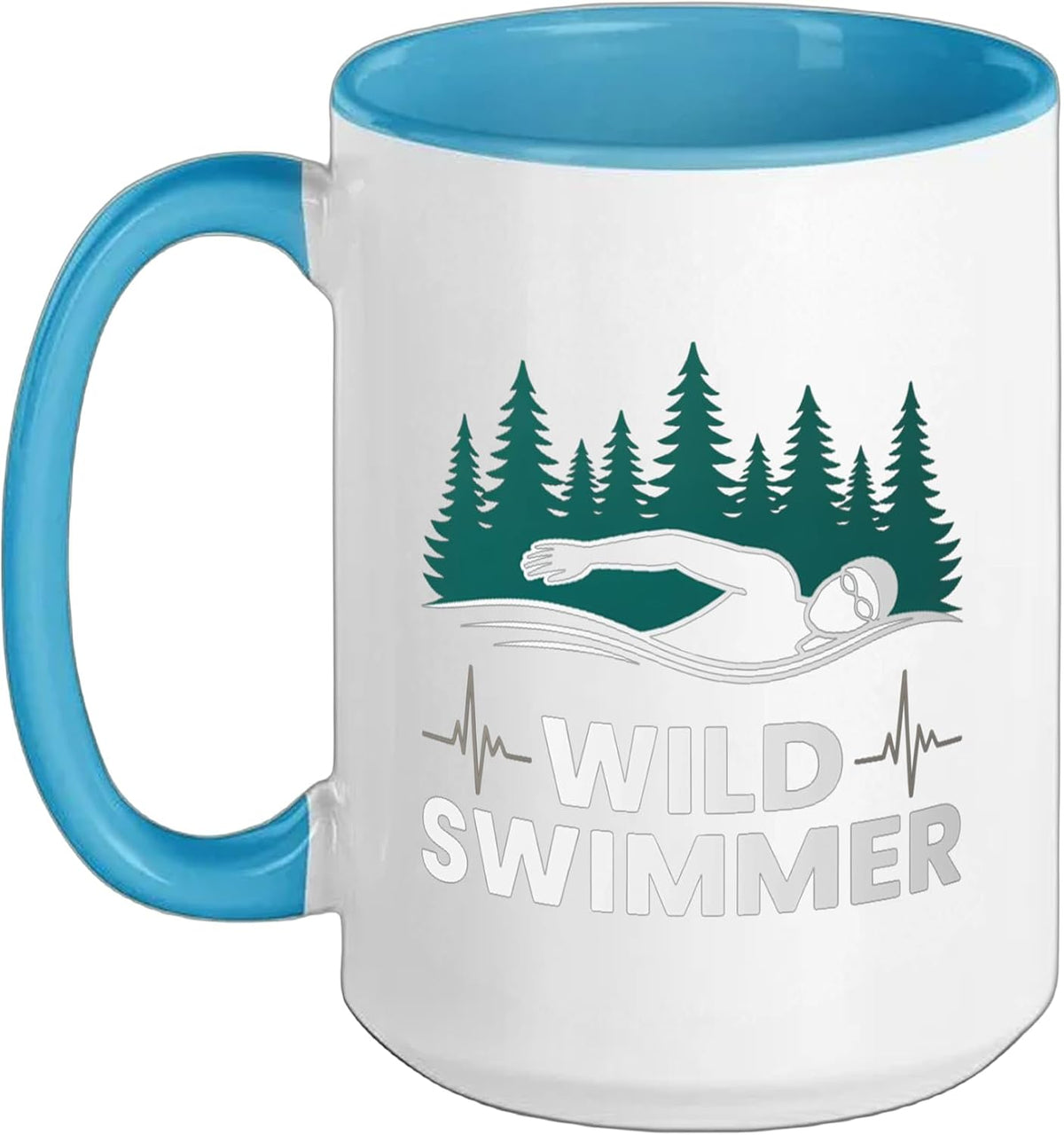Wild Swimmer Ceramic Mug